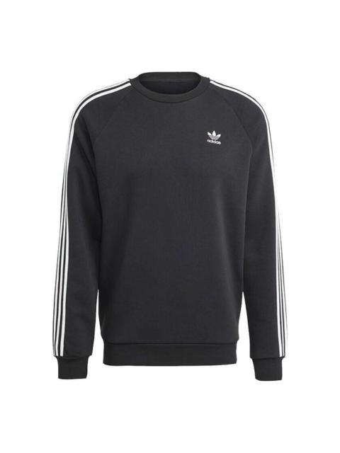 adidas adidas originals Adicolor Classics 3-Stripes Crew Sweatshirt 'Black' IA4861