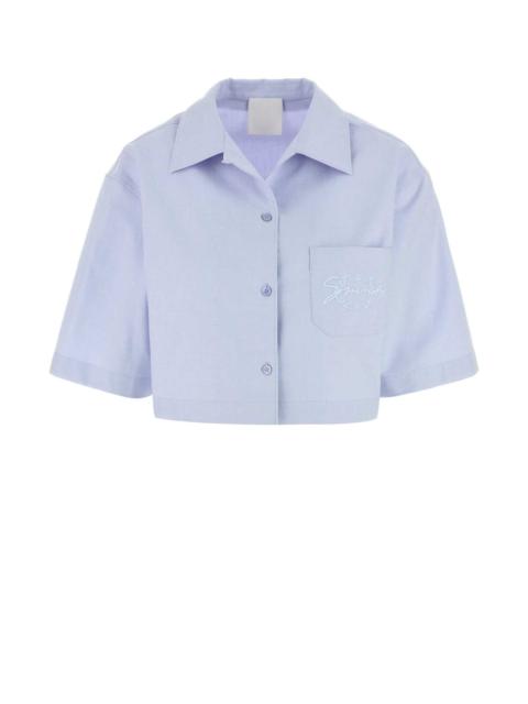 Givenchy Givenchy Women Powder Blue Cotton Shirt