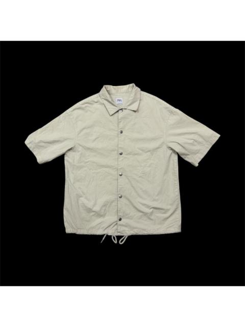 Other Designers Zara Button Snap Outdoor Shirt
