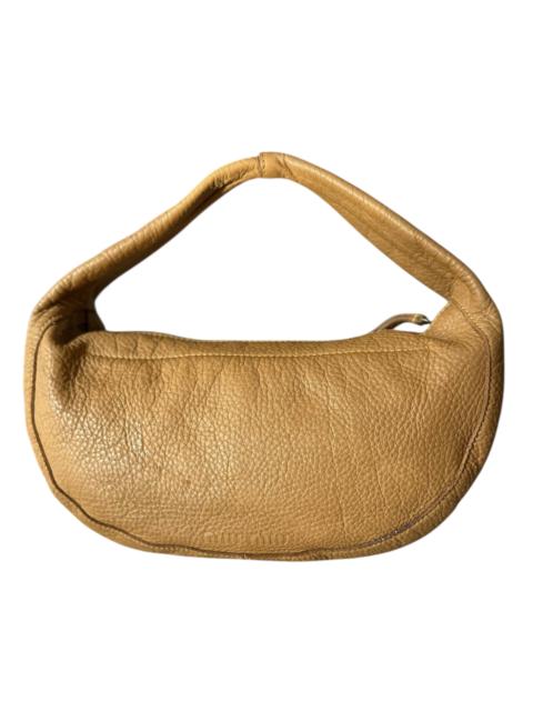 Miu Miu Heat🔥Miu Miu Hobo Brown Handbag