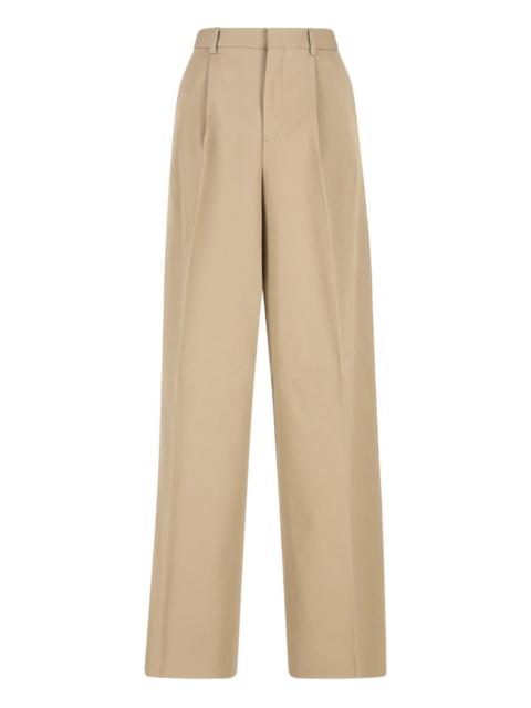 CELINE Celine Women Wool And Cotton Trousers