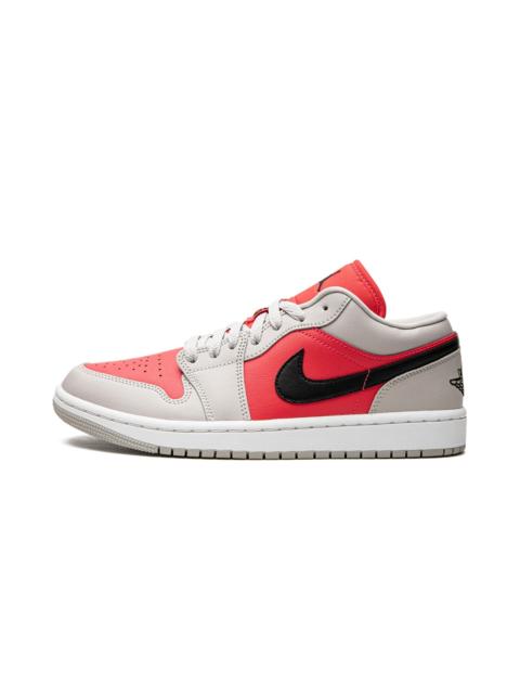 Jordan WMNS Air Jordan 1 Low "Light Iron Ore / Siren Red"