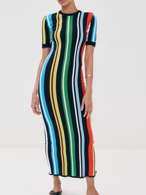 The Elder Statesman Unrugby Maxi Dress