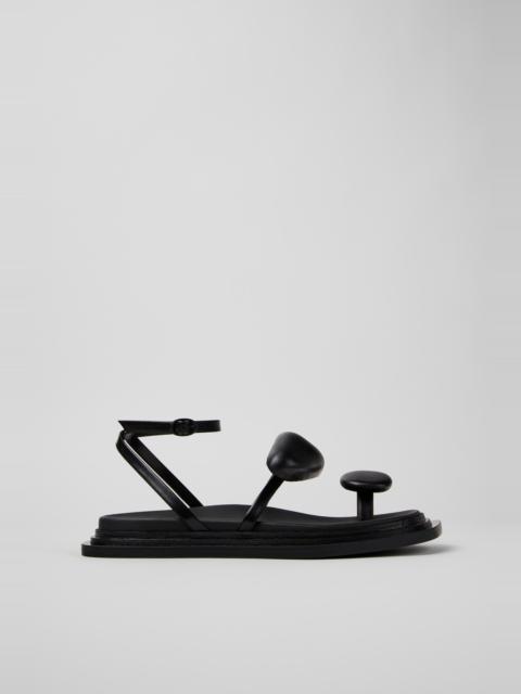 CAMPERLAB Black Leather Sandals