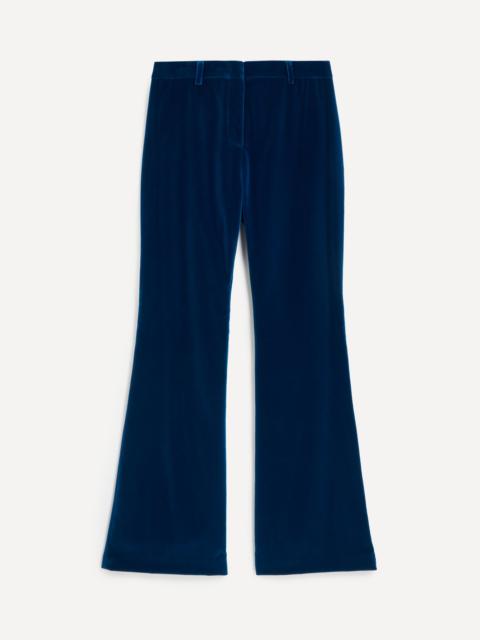 Etro Electric Blue Velvet Trousers
