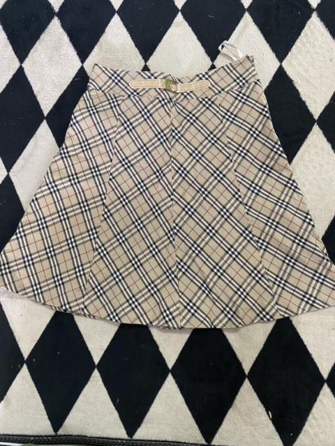 Burberry Nova Check Cotton Skirt