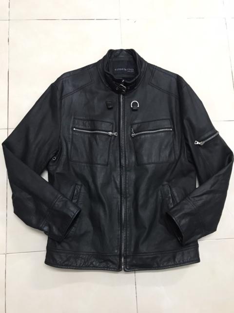 Other Designers KENNETH COLE BLACK LEATHER JACKET