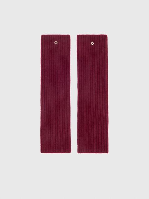 maje Wool and cashmere gloves