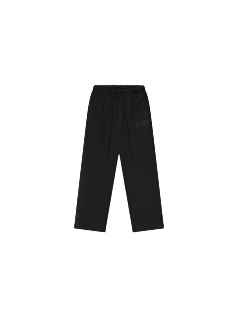 ESSENTIALS SATIN FLEECE LOUNGE SWEATPANTS (VINTAGE BLACK)