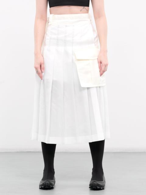 sacai Nylon Twill Skirt