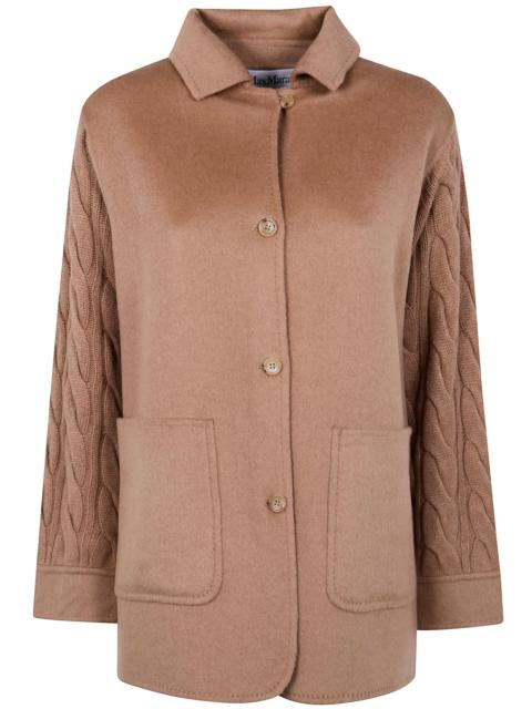 Max Mara "Tacco" Double Camel Knitted Caban