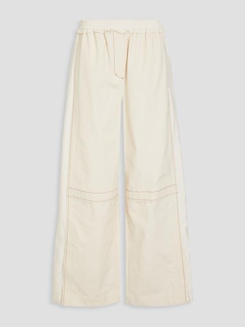 3.1 Phillip Lim Ripstop and cotton-canvas wide-leg pants