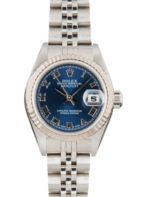 ROLEX Ladies Rolex Datejust 79174 Blue Dial