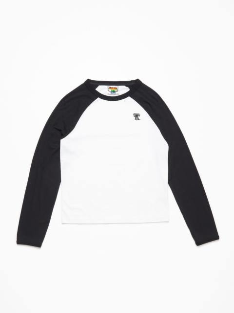 Acne Studios Long sleeve t-shirt - Regular fit - Optic White