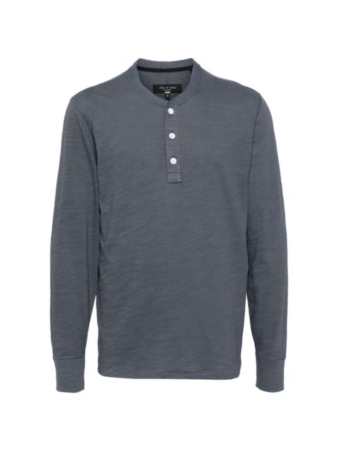 Classic Flame Henley polo shirt