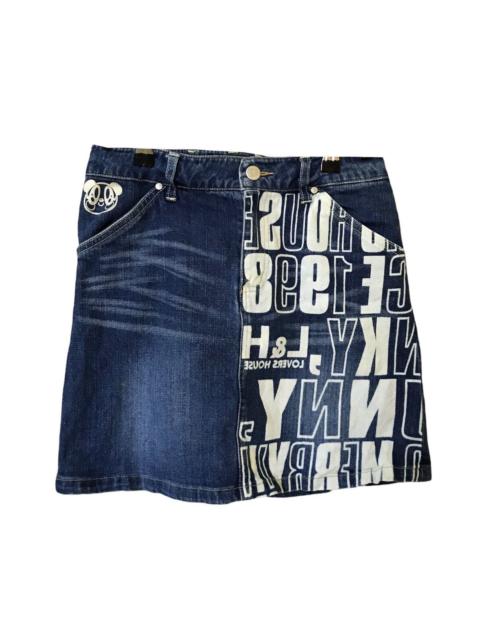 Other Designers Japanese Brand Lovers House Denim Mini Skirt
