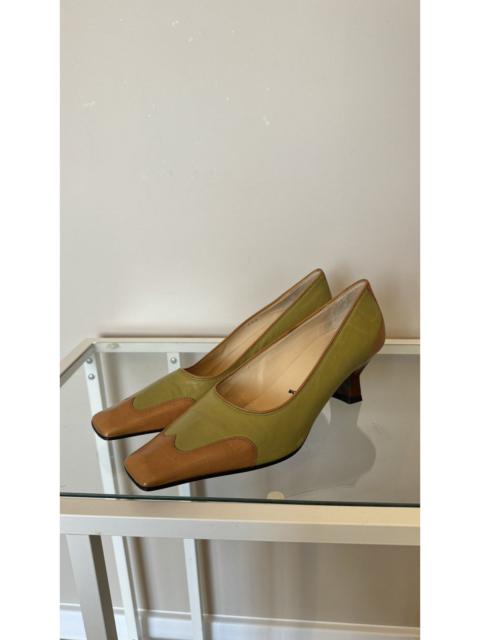Other Designers Loriblu leather heels luxury vintage shoes made in Italy