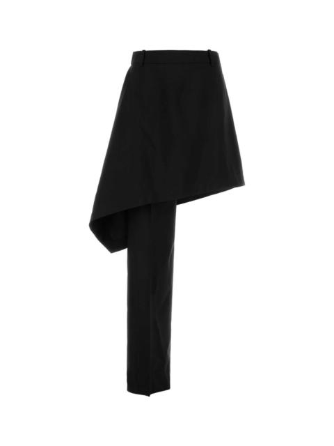Bottega Veneta Women Black Wool Pant-Skirt