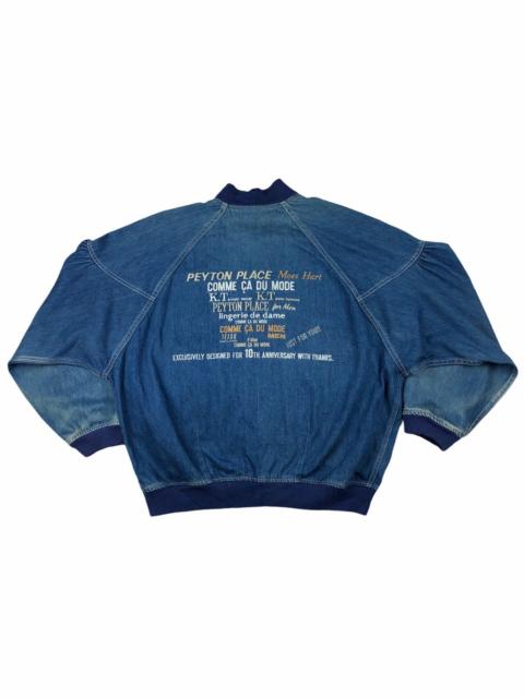 Other Designers Japanese Brand - Vintage Peyton Place For Men COMME ÇA DU MODE Denim Jacket