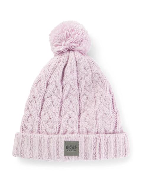 BOSS EQUESTRIAN LIGHTWEIGHT BOBBLE HAT WITH FLEECE INNER