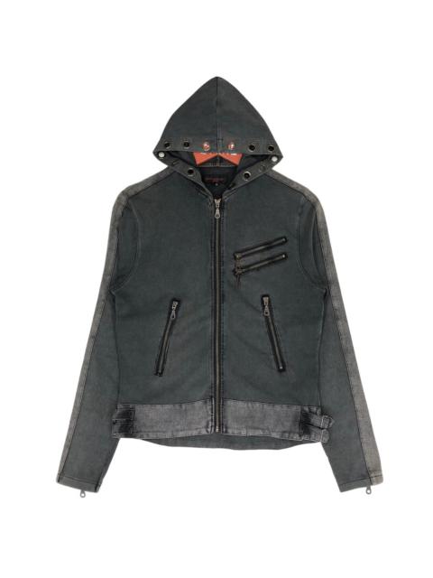Other Designers Vintage - Rustenburg Homme Faded Black Zipper Jacket