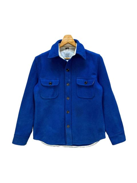 Other Designers Vintage - Gerald & Steward Red Seam Blue Wool Flannel #A28-0654