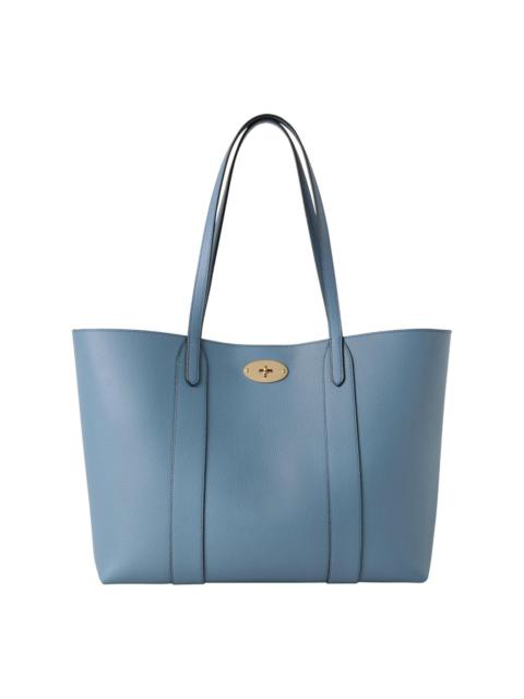Mulberry Bayswater Tote Brighton Blue Small Classic Grain