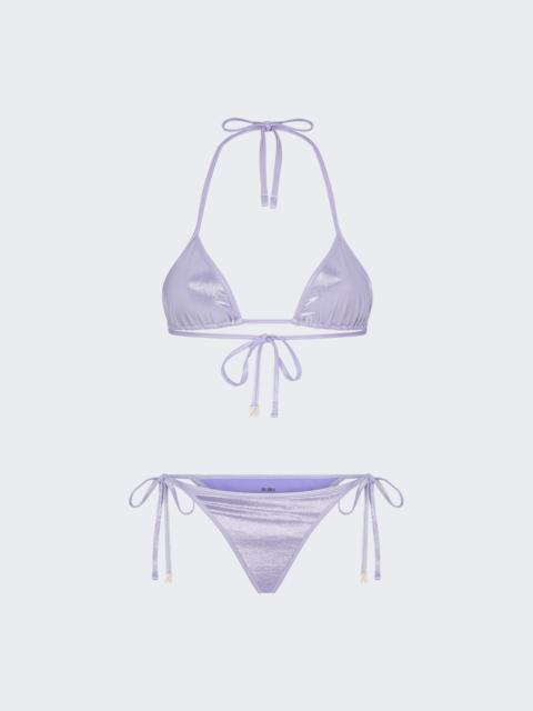 THE ATTICO Classic Bikini Lavender