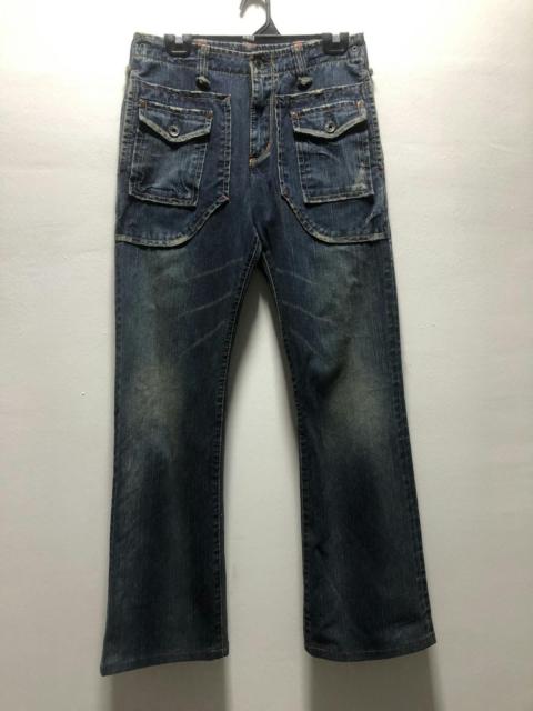 Other Designers EDWIN Denim Pants Bush Jeans Japan Double Pocket Front