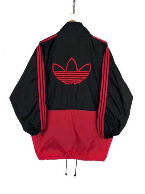 DOPE🔥OG Adidas Big Logo Nylon Drawstring Parkas