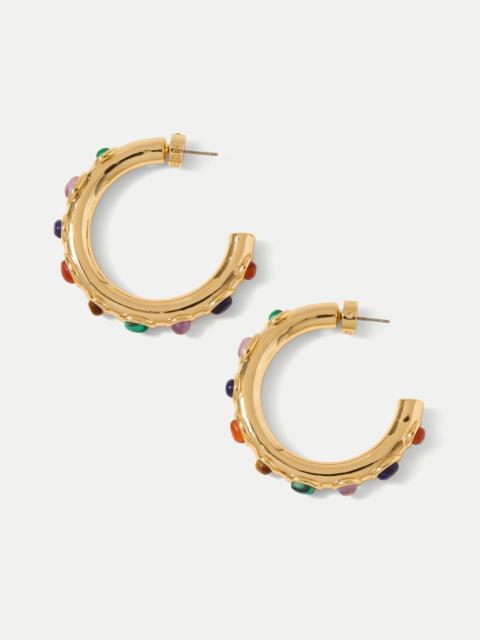 VERONICA BEARD CABOCHON EMBELLISHED HOOP