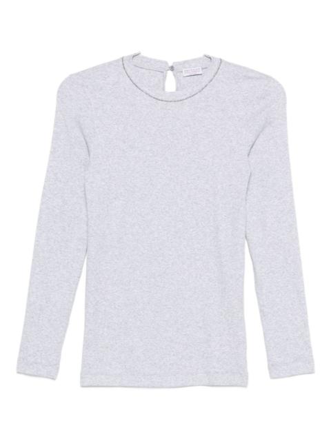 Brunello Cucinelli Women Cotton Crewneck Sweater