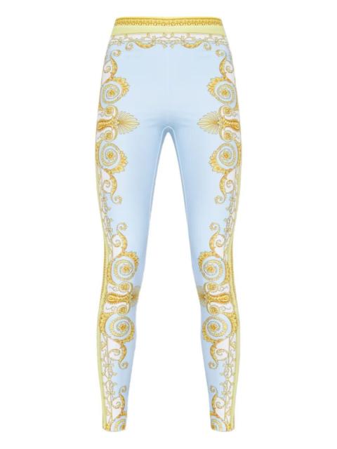 VERSACE Leggings `Spring Barocco`