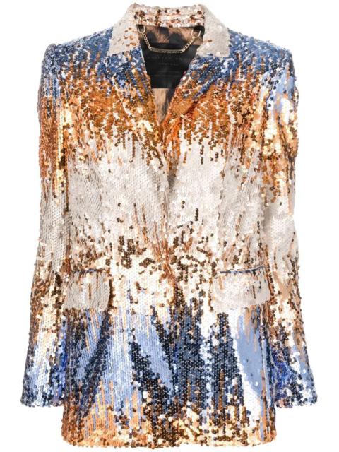 PHILIPP PLEIN sequin single-breasted blazer