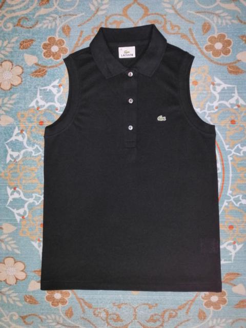 LACOSTE LACOSTE SLEEVELES POLO SHIRT MADE IN JAPAN