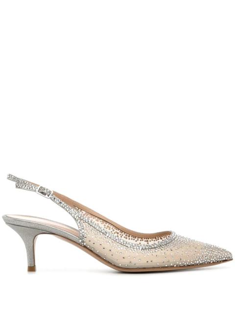 Regina 55mm slingback pumps