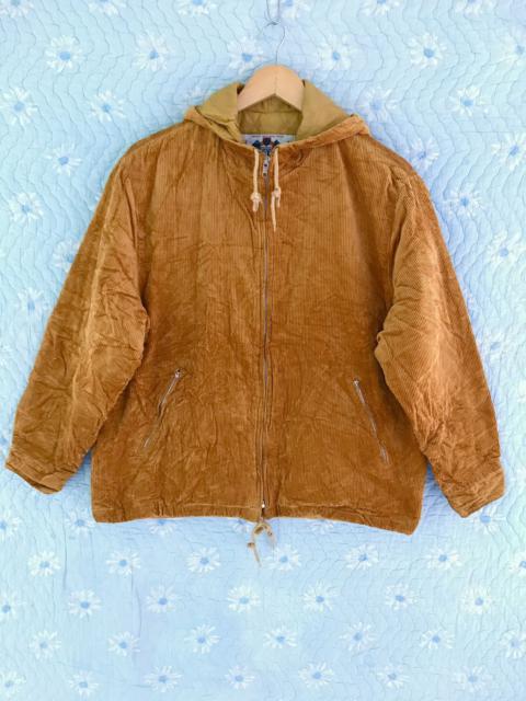 Other Designers Other × Vintage - (B117). VINTAGE CORDUROY HOODIE JACKET