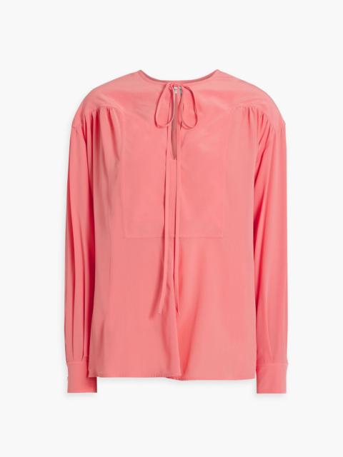 Victoria Beckham Silk crepe de chine blouse