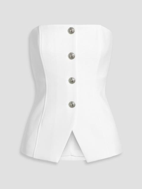 VERONICA BEARD Forman strapless crepe top