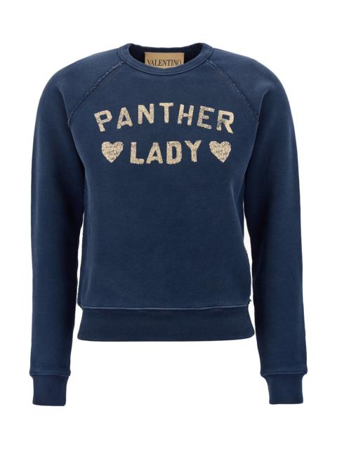 Valentino Valentino Garavani 'panther Lady' Sweatshirt