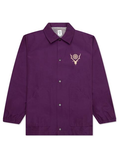 South2 West8 COACH JACKET - PURPLE