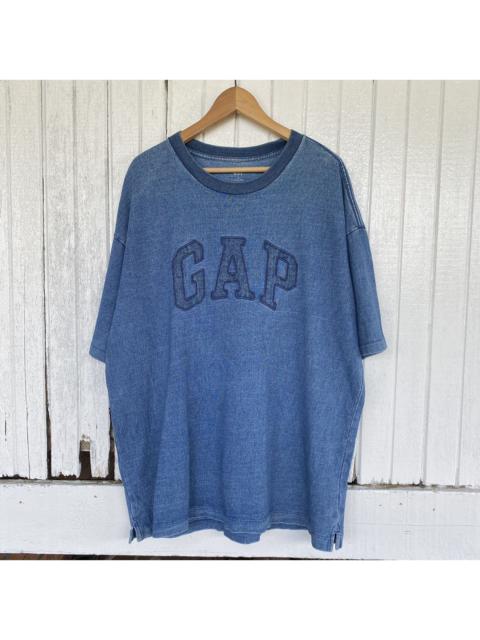Other Designers FADED GAP DYED WITH INDIGO OVERSIZED TEE