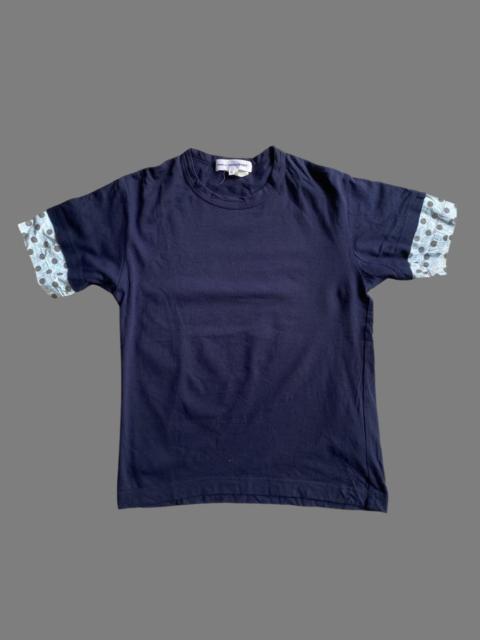 Comme Des Garçons CDG Shirt Line “ Polka dot Paisley Sleeve Border”
