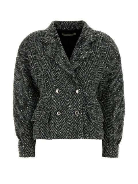 Alessandra Rich Multicolor tweed blazer