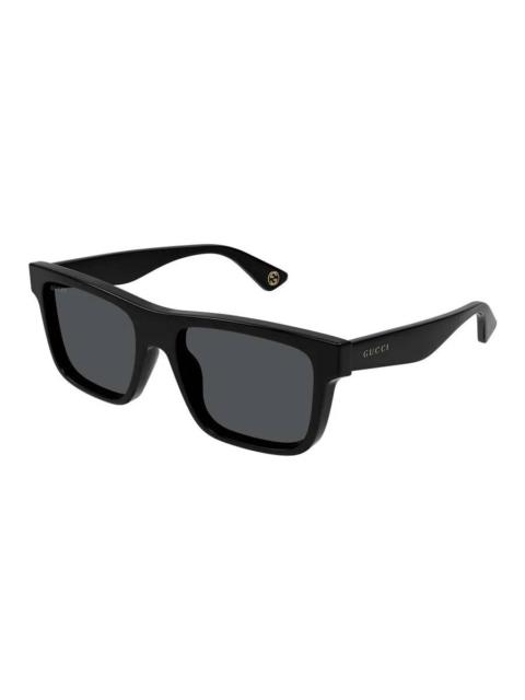 GUCCI Gucci Grey Square Men's Sunglasses GG1618SA 001 56