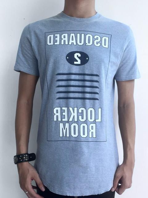 DSQUARED2 AW17 Dsquared2 'Locker Room' Graphic T-Shirt
