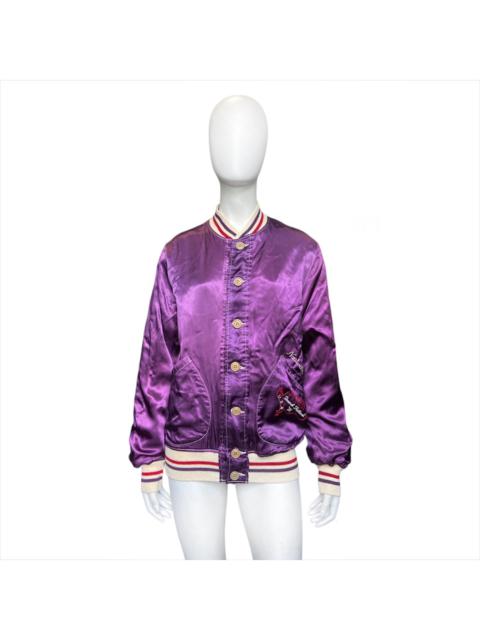 Other Designers zOthers - Hysteric glamour ‘75 super fuzz rayon varsity bomber jacket M