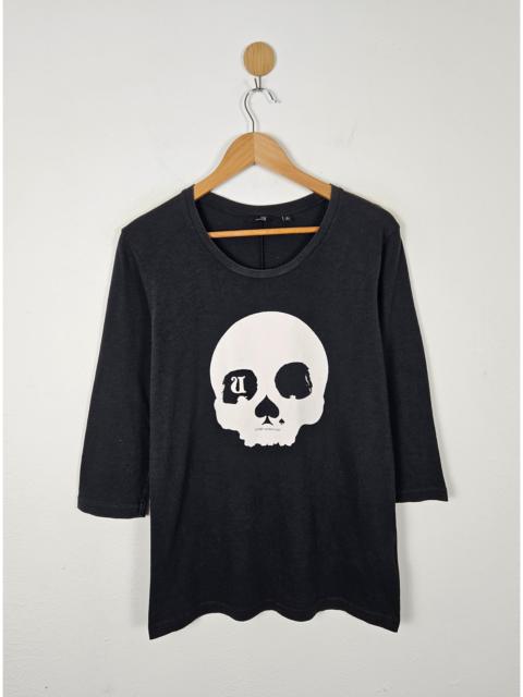 UNDERCOVER Uniqlo Undercover Skull long sleeve tee