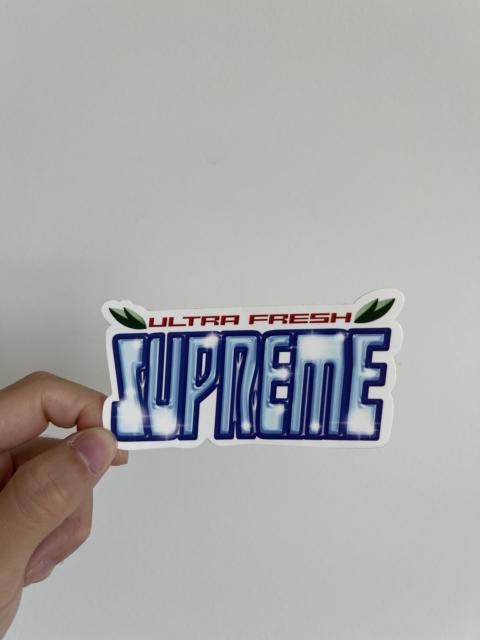 Supreme STEAL! Supreme x Colgate Sticker