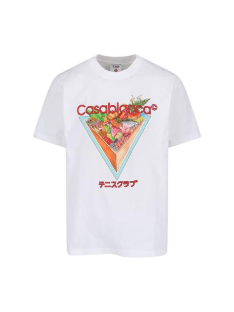 CASABLANCA T-SHIRT “TENNIS CLUB ICON”